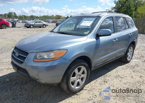 2009 Hyundai Santa Fe Limited from USA, damaged, VIN 5NMSH13E49H331109